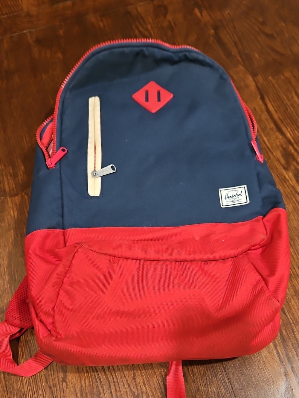 Herschel Supply Company Navy and Red Two-Tone Backpack